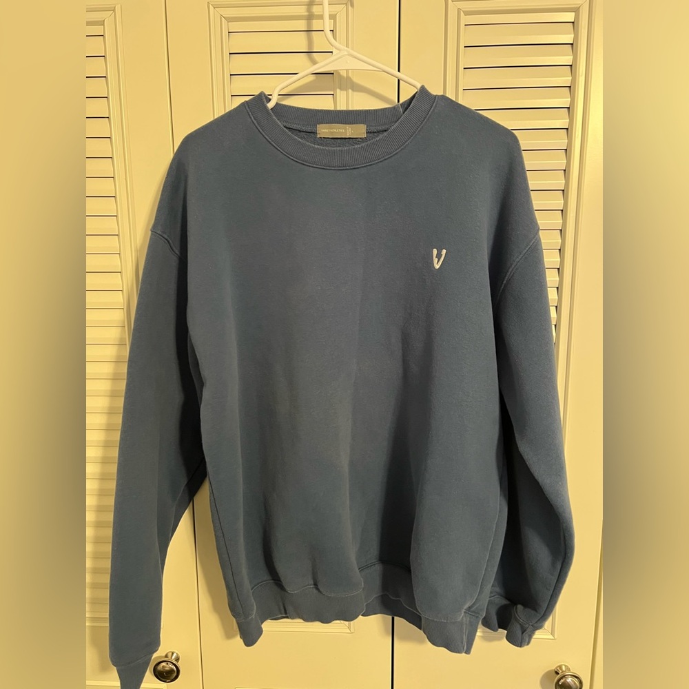 Classic Blue Crewneck Sweater